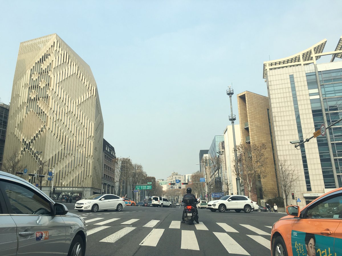Cheongdam Station area