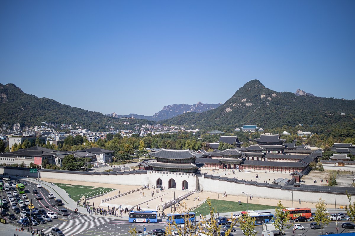 Gyeongbokgung Station area