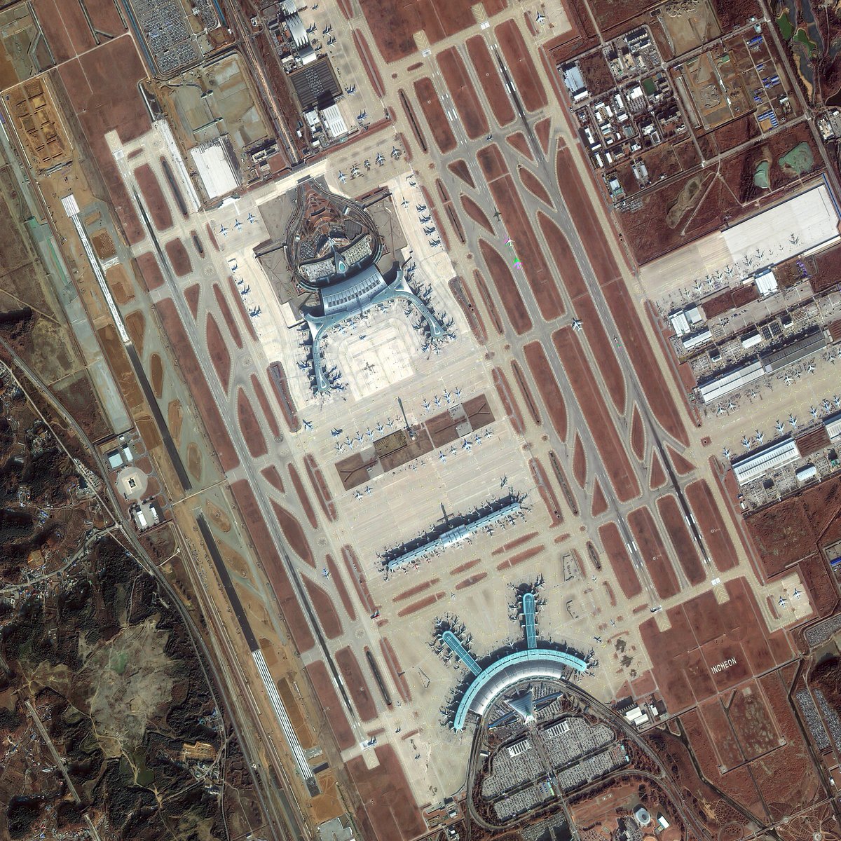 Incheon Int'l Airport T1 Station area